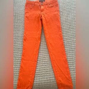Bluefaith  Orange Women's Jeans